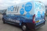 Peugeot Boxer - wrapped by Totally Dynamic Birmingham