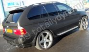 BMW X5 wrapped matt black by Totally Dynamic North London