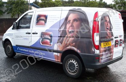 Mercedes Vito wrapped by Totally Dynamic Central Scotland