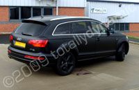 Audi wrapped black by Totally Dynamic Leeds/Bradford