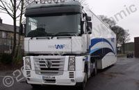 HGV wrapped for Team WFR by Totally Dynamic Leeds/Bradford