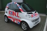 Smart Car - designed and wrapped by Totally Dynamic North London