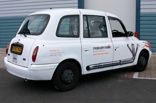 Taxi - wrapped by Totally Dynamic North London