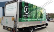 Iveco Eurocargo with printed wrap by Totally Dynamic South London