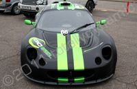 Lotus Elise wrapped in matt printed wrap and green chrome by Totally Dynamic Norfolk