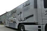 European Tour Exhibition Unit - designed by Totally Dynamic Norwich and wrapped by Totally Dynamic Norwich & Totally Dynamic South Lancashire