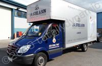 Mercedes Sprinter Luton van wrapped by Totally Dynamic North London