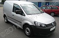 VW Caddy vinyl wrapped in full colour printed design by Totally Dynamic North London