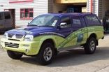 Mitsubishi L200 - designed and wrapped by Totally Dynamic Norwich
