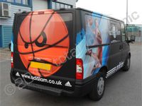 Ford Transit Minibus wrapped in full colour design by Totally Dynamic North London