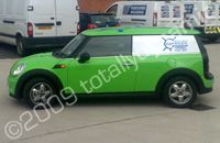 Mini wrapped by Totally Dynamic Leeds/Bradford