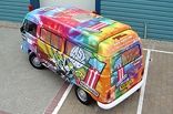 VW Campervan - designed and wrapped by Totally Dynamic North London