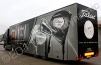 Titlelist European Tour Exhibition Unit wrapped by Totally Dynamic Norfolk