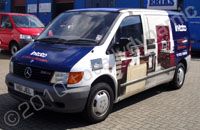 Mercedes Vito wrapped for Intoto Kitchens & Bathrooms by Totally Dynamic Southampton