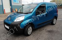 Peugeot Bipper wrapped for Thinkprintonline.com by Totally Dynamic North London