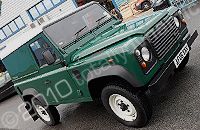 Land Rover Defender 90 wrapped for Jack Wills by Totally Dynamic North London