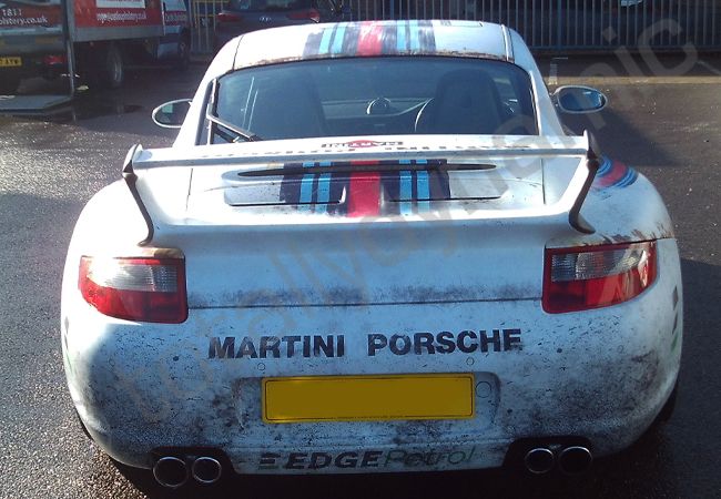 Porsche 997 Bespoke Martini Wrap
