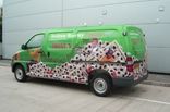 Toyota HiAce - designed and wrapped by Totally Dynamic North London