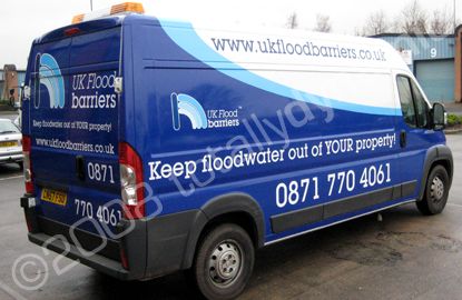 3 Fiat Ducato vans Designed and wrapped by Totally Dynamic Birmingham