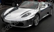 Ferrari F430 wrapped chrome by Totally Dynamic North London