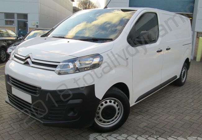 Citroen Dispatch vinyl wrapped in a printed van wrap for Sumo Survey Services