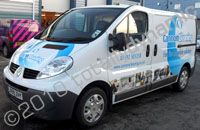 Renault Trafic wrapped by Totally Dynamic North London