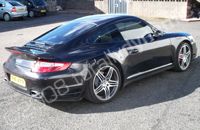 Porsche 911 wrapped matt black by Totally Dynamic Central Scotland
