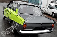 Vauxhall Viva wrapped matte metallic grey by Totally Dynamic North London
