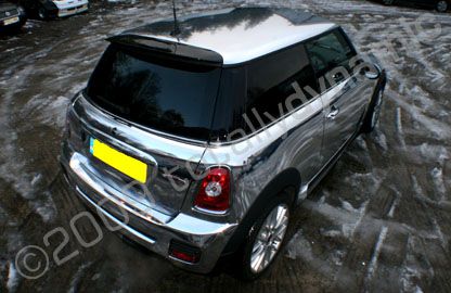Mini wrapped chrome by Totally Dynamic