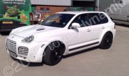Porsche wrapped white by Totally Dynamic Leeds/Bradford