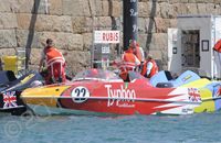 Typhoo Tea Powerboat wrapped for P1 Panther UK by Totally Dynamic Southampton