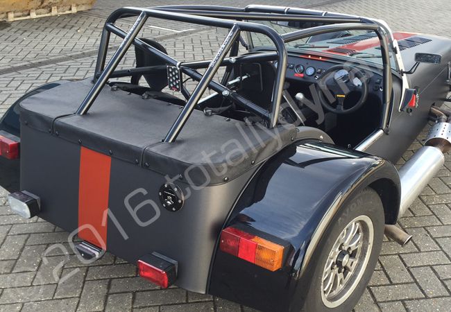 Caterham vinyl wrapped in matt metallic grey vinyl