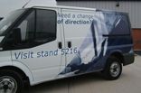 Ford Transit - wrapped by Totally Dynamic Leeds/Bradford