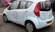 Vauxhall wrapped in icicles for the Vauxhall Ice Skate Event by Totally Dynamic North London