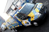 Ford Transit Pick-up wrapped by Totally Dynamic North London