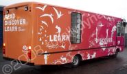 Library Bus Wrapped by Totally Dynamic Central Scotland