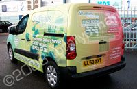Citroen Berlingo Designed and wrapped by Totally Dynamic North London