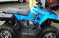 Quad Bike fully wrapped in printed design by Totally Dynamic South London