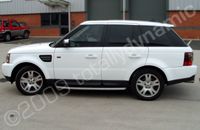 Range Rover wrapped gloss white by Totally Dynamic Leeds/Bradford