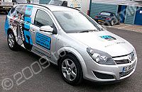 Vauxhall wrapped by Totally Dynamic North London