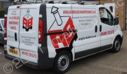 Vauxhall Van wrapped for ABM by Totally Dynamic Norfolk