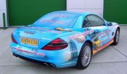 Mercedes SL55 AMG - designed and wrapped by Totally Dynamic North London