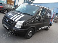 Ford Transit Minibus wrapped in full colour design by Totally Dynamic North London