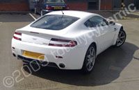Aston wrapped white by Totally Dynamic Leeds/Bradford