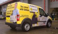 Ford Transit Connect - designed and wrapped by Totally Dynamic Norwich