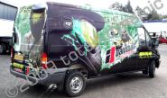 Ford Transit wrapped by Totally dynamic Central Scotland