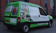 Citroen Berlingo - designed and wrapped by Totally Dynamic Birmingham