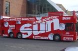 The Sun Bus - wrapped by Totally Dynamic North London