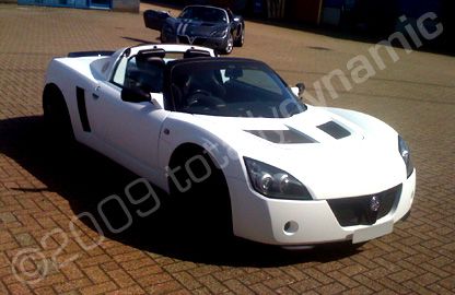 Vauxhall VX220 wrapped matt white by Totally Dynamic Southampton