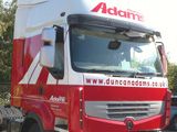 Fleet of 50 Renault cabs wrapped red with graphics by Totally Dynamic Central Scotland